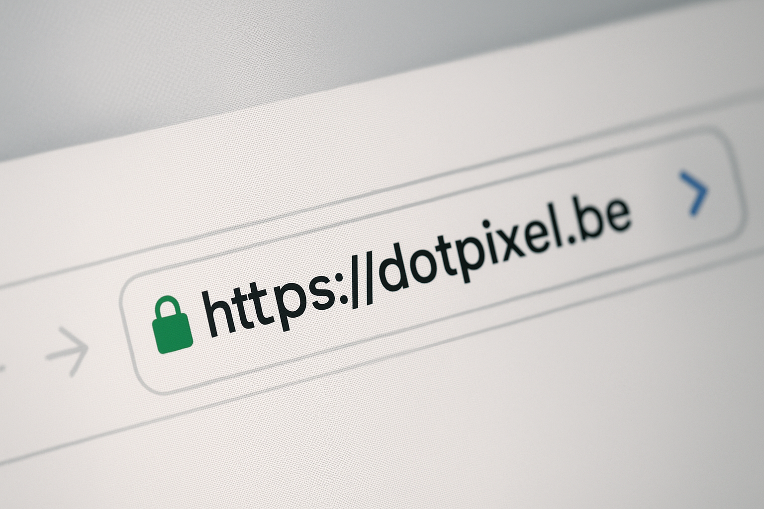 SSL slotje in adresbalk